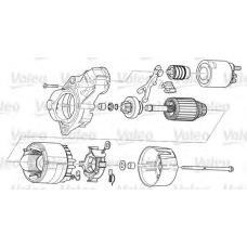 D7E15 VALEO Стартер