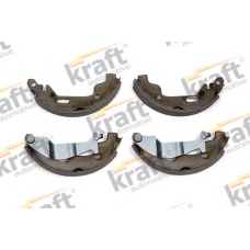 6021650 KRAFT AUTOMOTIVE Комплект тормозных колодок