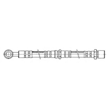510771 KAWE Тормозной шланг