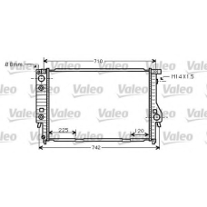732099 VALEO Радиатор, охлаждение двигателя