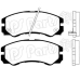 IBD-1903 IPS Parts Комплект тормозных колодок, дисковый тормоз