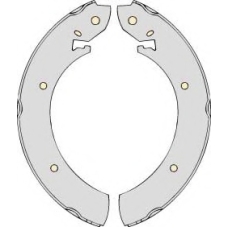 M570 MGA Комплект тормозных колодок