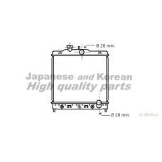 H553-05 ASHUKI Радиатор, охлаждение двигателя