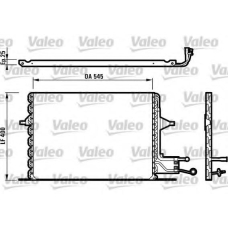 816899 VALEO Конденсатор, кондиционер