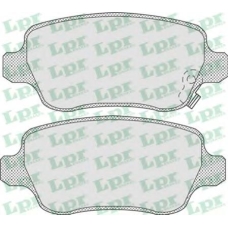 05P811 LPR Комплект тормозных колодок, дисковый тормоз
