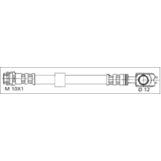 G1904.16 WOKING Тормозной шланг
