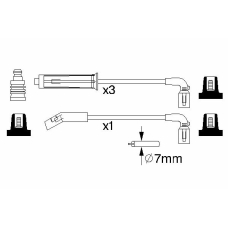 0 986 356 980 BOSCH Комплект проводов зажигания