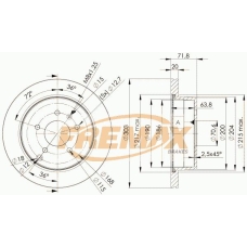 BD-9049 FREMAX Тормозной диск