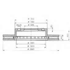 BDC3517 QUINTON HAZELL Тормозной диск