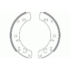 18492740479 S.b.s. Комплект тормозных колодок