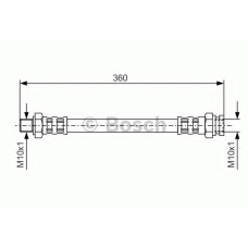 1 987 476 706 BOSCH Тормозной шланг
