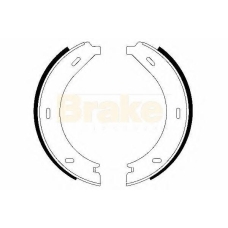 SH2489 BRAKE ENGINEERING Комплект тормозных колодок, стояночная тормозная с