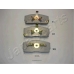 PA-606AF JAPANPARTS Комплект тормозных колодок, дисковый тормоз