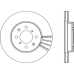 BDR1062.20 OPEN PARTS Тормозной диск