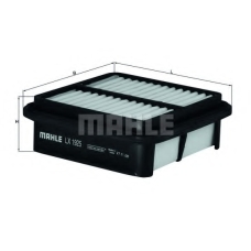 LX 1925 MAHLE Воздушный фильтр