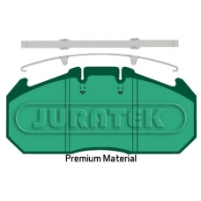 JCP2404 JURATEK Комплект тормозных колодок, дисковый тормоз