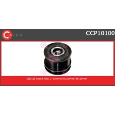 CCP10100 CASCO Ременный шкив, генератор