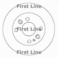 FBD1470 FIRST LINE Тормозной диск