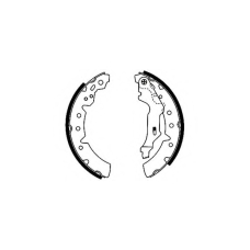 8DB 355 002-401 HELLA Комплект тормозных колодок