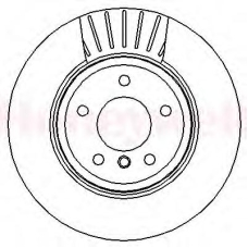 562319B BENDIX Тормозной диск