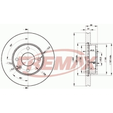 BD-9794 FREMAX Тормозной диск