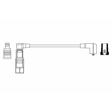 0 356 912 832 BOSCH Провод зажигания