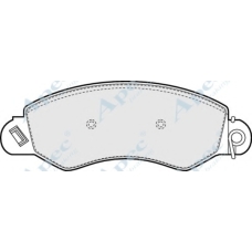 PAD1479 APEC Комплект тормозных колодок, дисковый тормоз