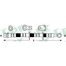 6T47296 LPR Тормозной шланг