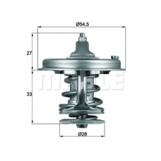 TX 78 83 MAHLE Термостат, охлаждающая жидкость