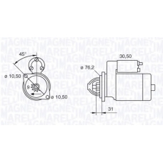 063521150350 MAGNETI MARELLI Стартер