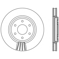 BDR2375.20 OPEN PARTS Тормозной диск