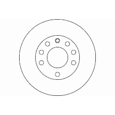 MDC1843 MINTEX Тормозной диск