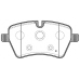 BPA1277.00 OPEN PARTS Комплект тормозных колодок, дисковый тормоз