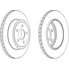 DDF1766-1 FERODO Тормозной диск