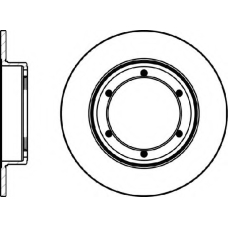 MDC1146 MINTEX Тормозной диск