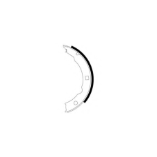 8DA 355 050-421 HELLA Комплект тормозных колодок, стояночная тормозная с