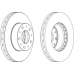 DDF1800-1 FERODO Тормозной диск