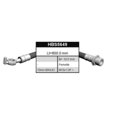 HBS5649 QUINTON HAZELL Тормозной шланг