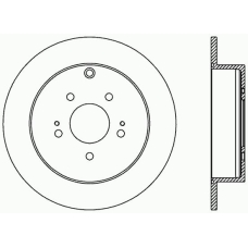BDR2404.10 OPEN PARTS Тормозной диск