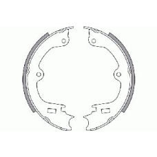 18492748246 S.b.s. Комплект тормозных колодок, стояночная тормозная с