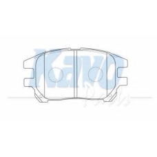 BP-9111 KAVO PARTS Комплект тормозных колодок, дисковый тормоз