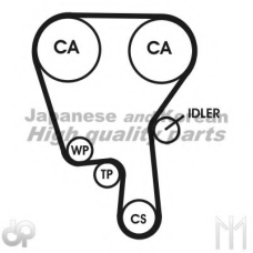 US107503 ASHUKI Ремень ГРМ