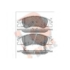 RB1708 R BRAKE Комплект тормозных колодок, дисковый тормоз