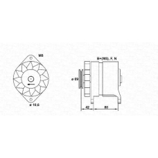 943346046010 MAGNETI MARELLI Генератор
